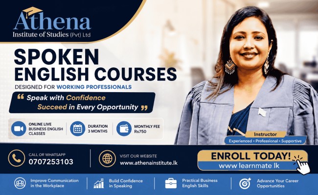 Spoken English Batch 01 banner